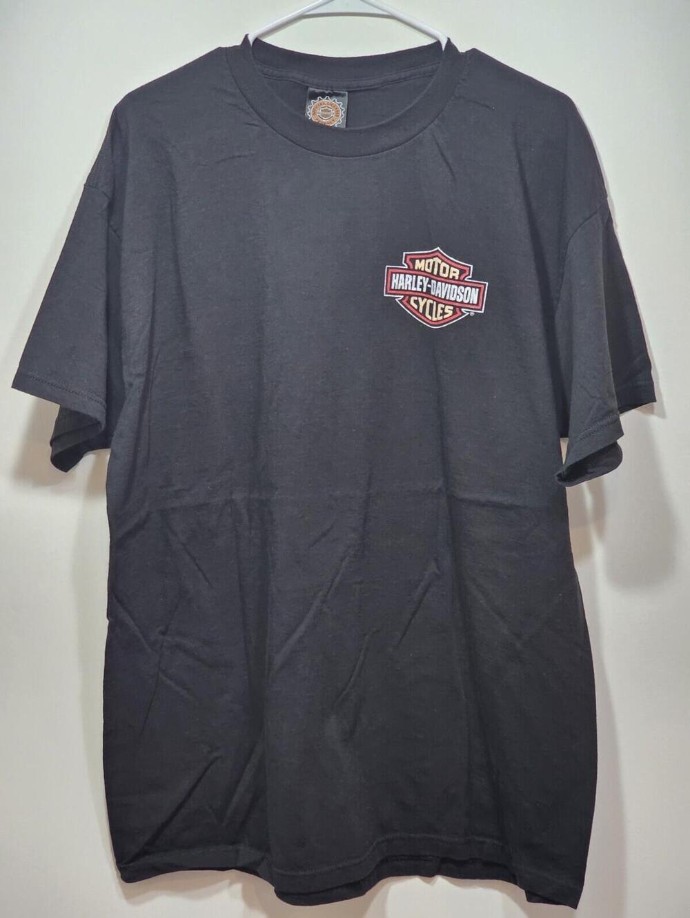 Vintage 1996 Harley Davidson Mens XL Kiss Normal Good-Bye T-shirt USA - Picture 4 of 11